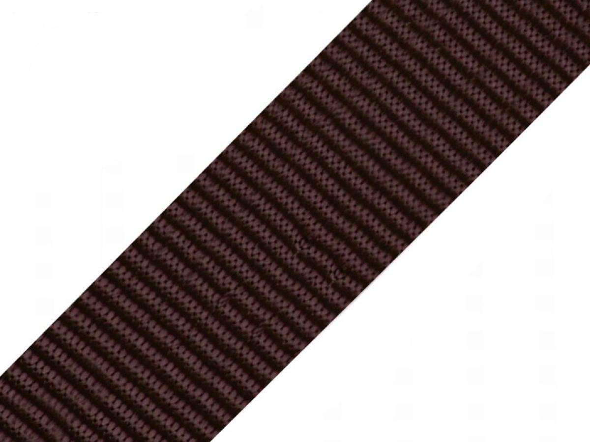 Gurtband PP braun 25mm Gurtband PP braun 25mm